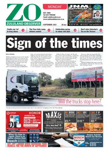 Zululand Observer - Monday - 4 Sep 2023