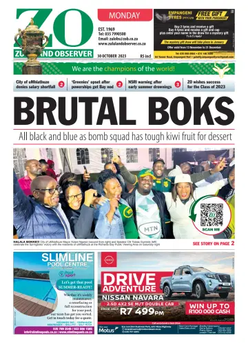 Zululand Observer - Monday - 30 Oct 2023