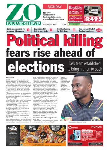 Zululand Observer - Monday - 12 二月 2024