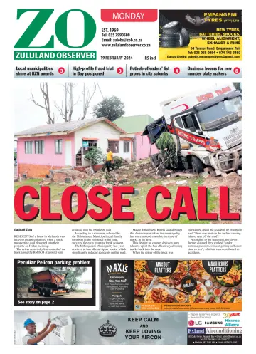 Zululand Observer - Monday - 19 二月 2024