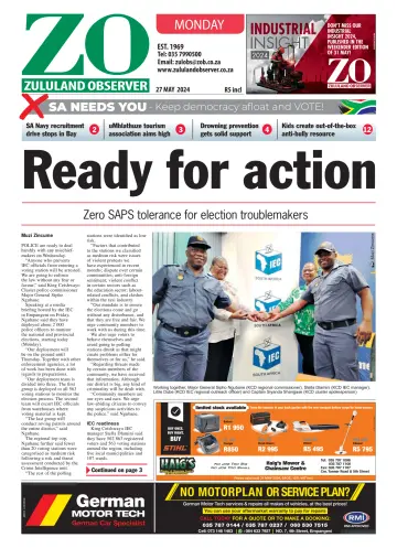 Zululand Observer - Monday - 27 May 2024
