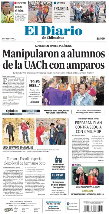 El Diario de Chihuahua - 15 Feb 2024