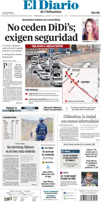 El Diario de Chihuahua - 28 Feb 2024
