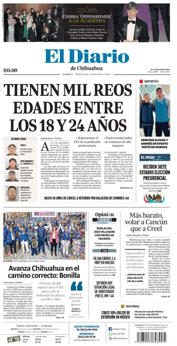 El Diario de Chihuahua - 11 Mar 2024