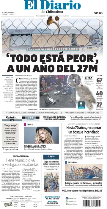 El Diario de Chihuahua - 27 Mar 2024