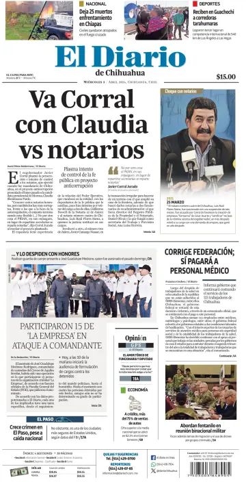 El Diario de Chihuahua - 3 Apr 2024