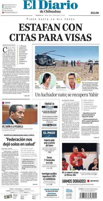 El Diario de Chihuahua - 12 4月 2024