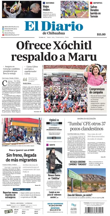 El Diario de Chihuahua - 15 4月 2024