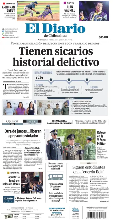 El Diario de Chihuahua - 17 四月 2024