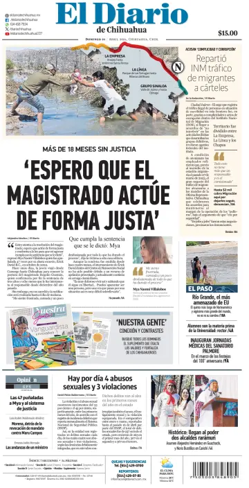 El Diario de Chihuahua - 21 四月 2024
