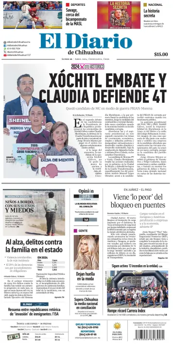 El Diario de Chihuahua - 29 abr. 2024