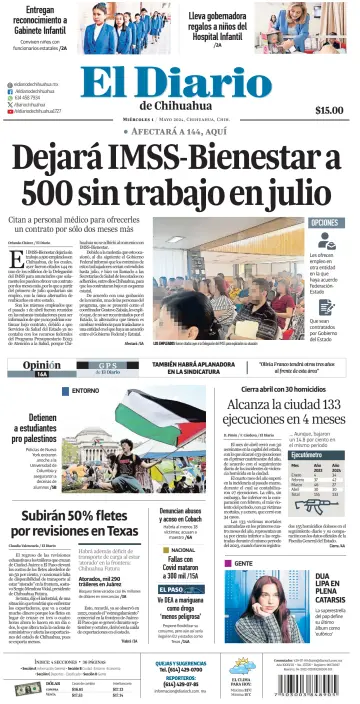 El Diario de Chihuahua - 1 May 2024