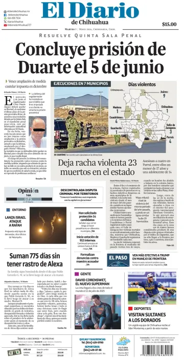 El Diario de Chihuahua - 7 May 2024