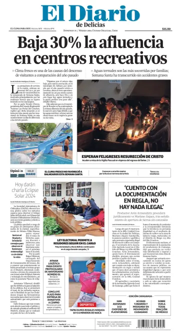 El Diario de Delicias - 31 Mar 2024