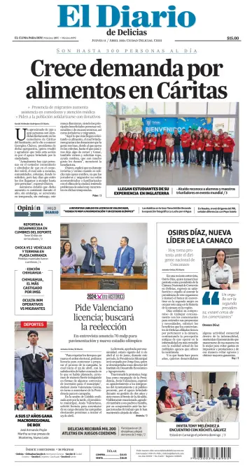 El Diario de Delicias - 11 abril 2024