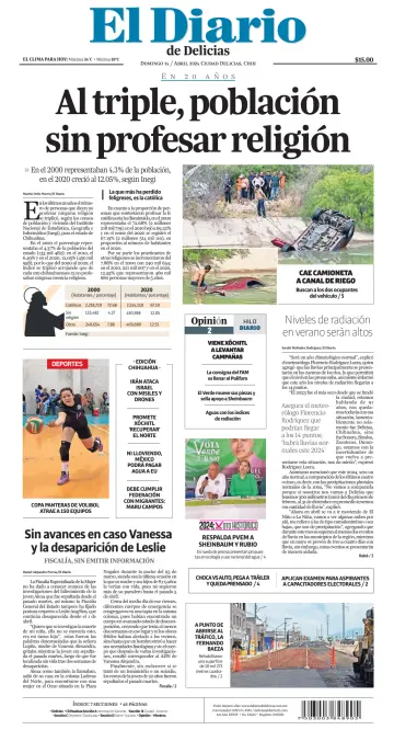 El Diario de Delicias - 14 Apr 2024