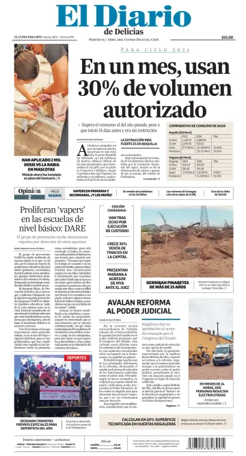 El Diario de Delicias - 16 апр. 2024
