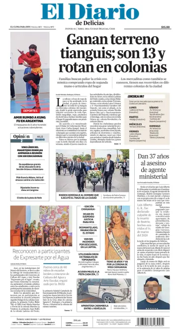 El Diario de Delicias - 18 апр. 2024