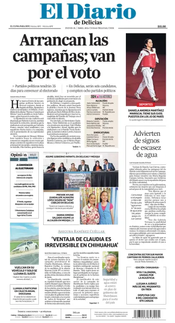 El Diario de Delicias - 25 Apr 2024