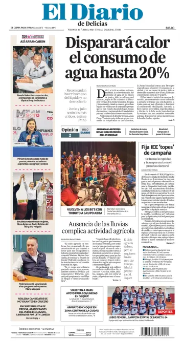 El Diario de Delicias - 26 四月 2024