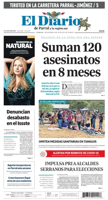 El Diario de Parral - 28 Sep 2020