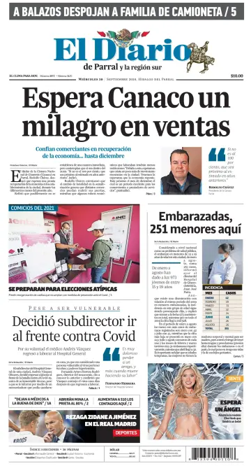 El Diario de Parral - 30 Sep 2020