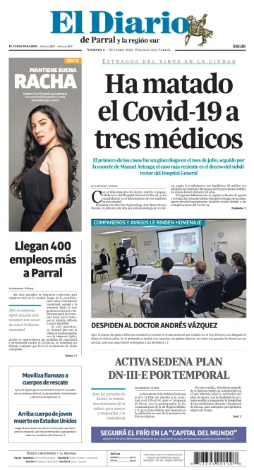 El Diario de Parral - 2 Oct 2020
