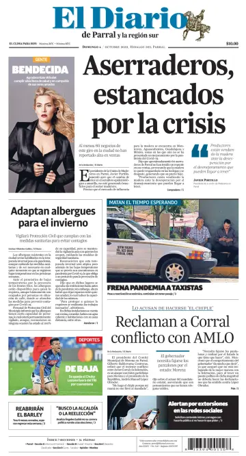 El Diario de Parral - 4 Oct 2020