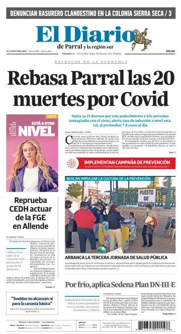 El Diario de Parral - 17 Oct 2020