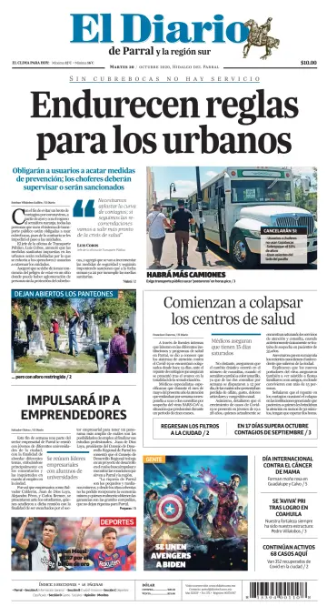 El Diario de Parral - 20 Oct 2020