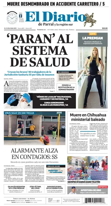 El Diario de Parral - 23 Oct 2020