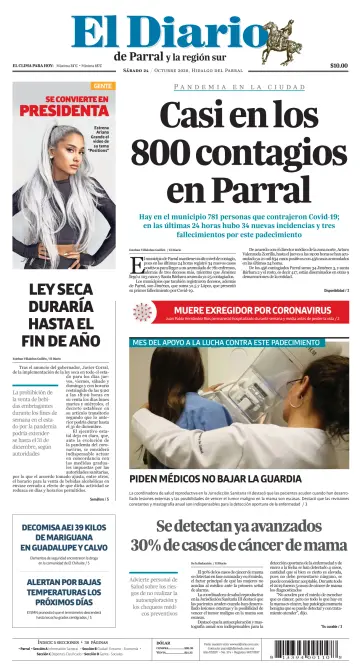El Diario de Parral - 24 Oct 2020