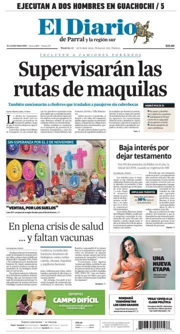 El Diario de Parral - 27 Oct 2020