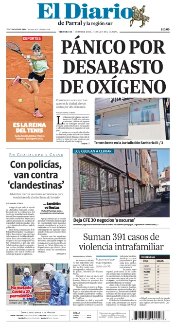 El Diario de Parral - 30 Oct 2020