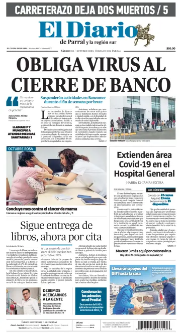 El Diario de Parral - 31 Oct 2020