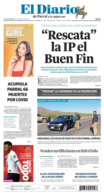 El Diario de Parral - 14 Nov 2020