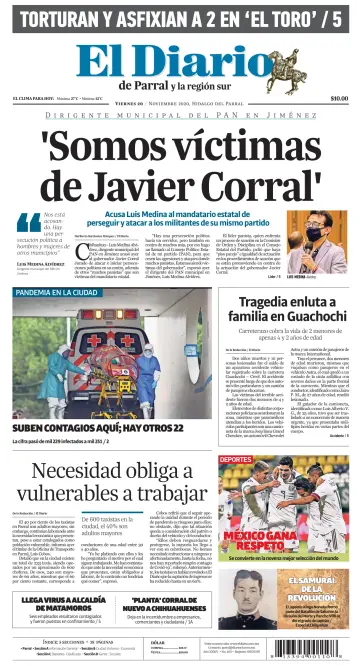 El Diario de Parral - 20 Nov 2020