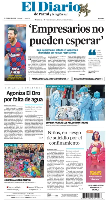 El Diario de Parral - 24 Nov 2020