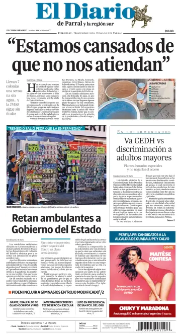 El Diario de Parral - 27 Nov 2020