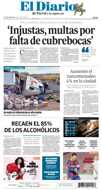 El Diario de Parral - 29 Nov 2020