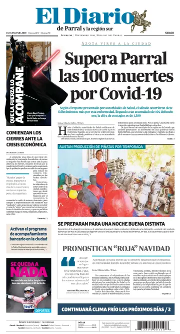 El Diario de Parral - 30 Nov 2020