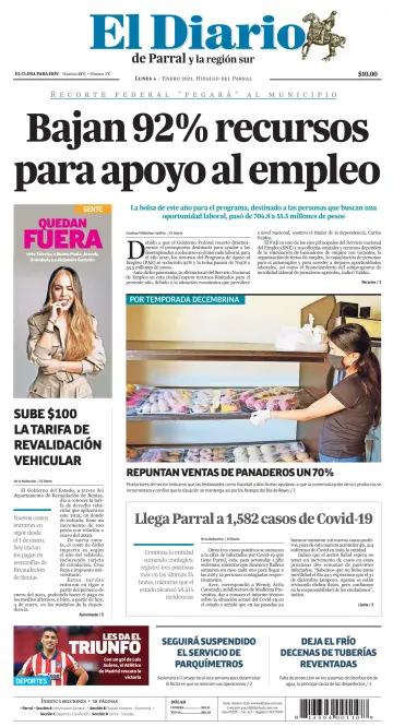 El Diario de Parral - 4 Jan 2021
