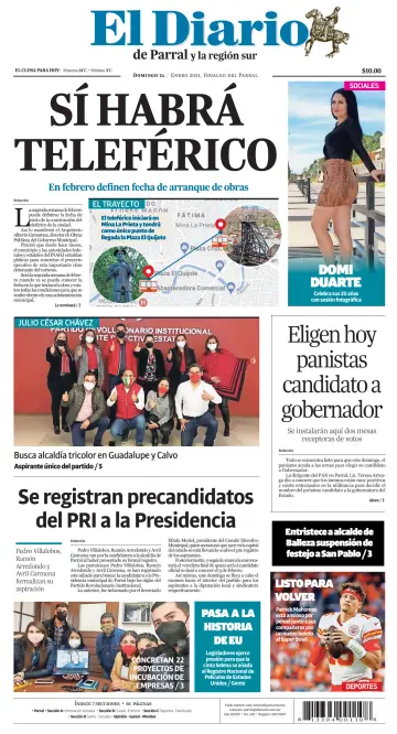 El Diario de Parral - 24 Jan 2021
