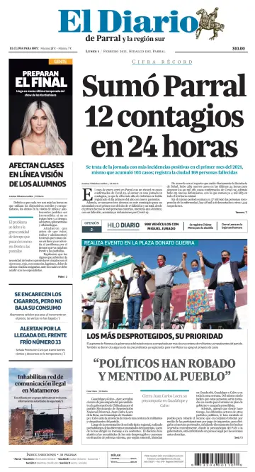 El Diario de Parral - 1 Feb 2021