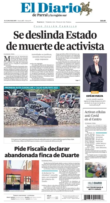 El Diario de Parral - 9 Feb 2021