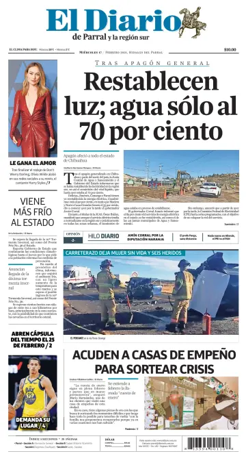 El Diario de Parral - 17 Feb 2021