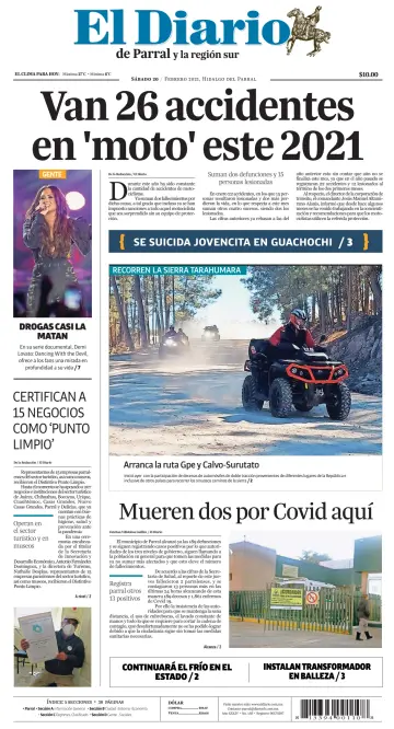 El Diario de Parral - 20 Feb 2021