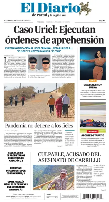 El Diario de Parral - 6 Mar 2021
