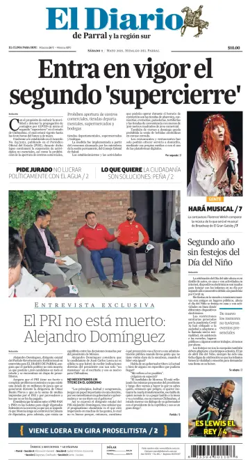 El Diario de Parral - 1 May 2021