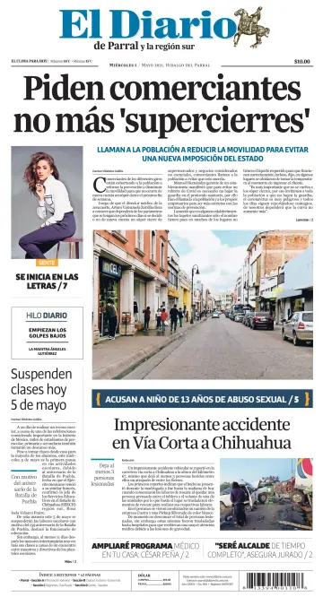 El Diario de Parral - 5 May 2021